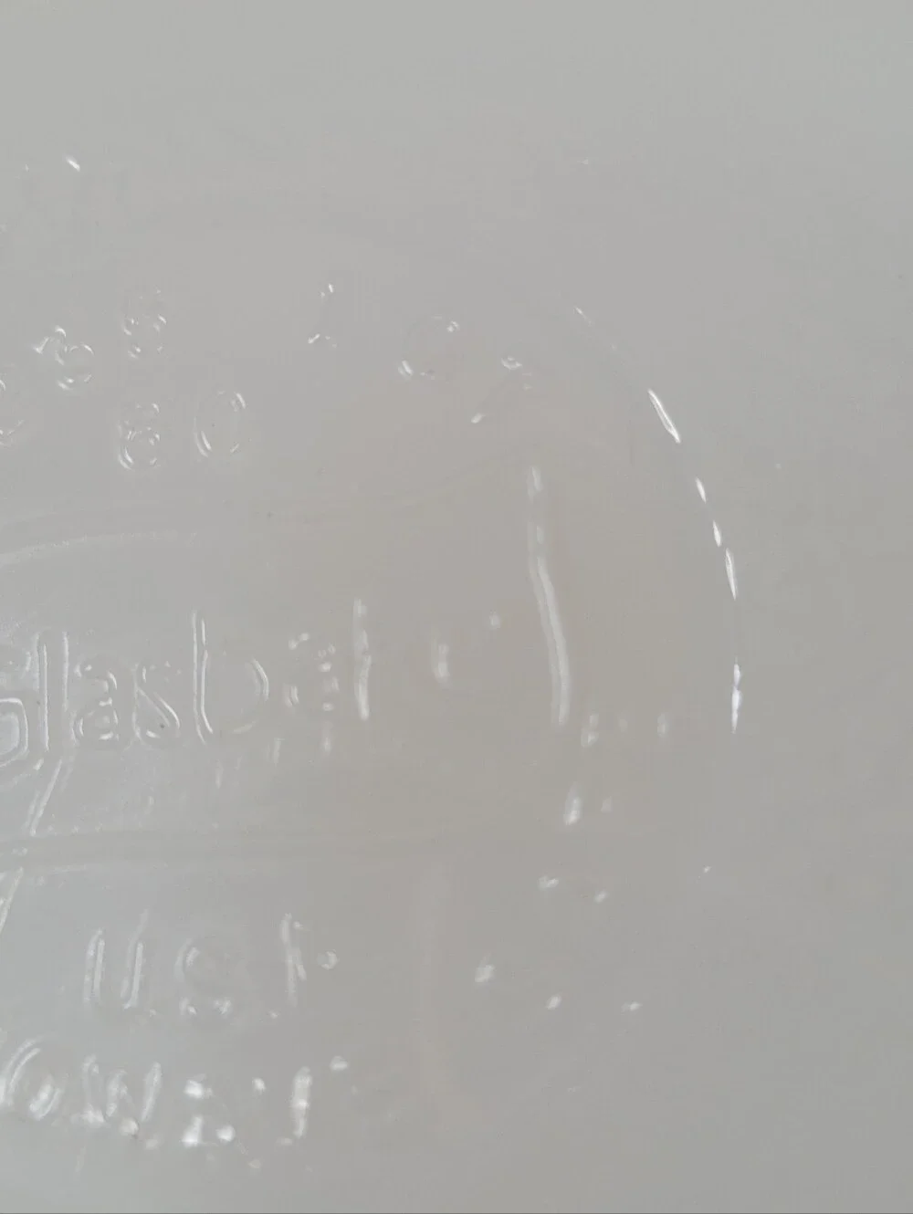 Glasbake classic white